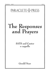 Responses and Prayers SATB choral sheet music cover